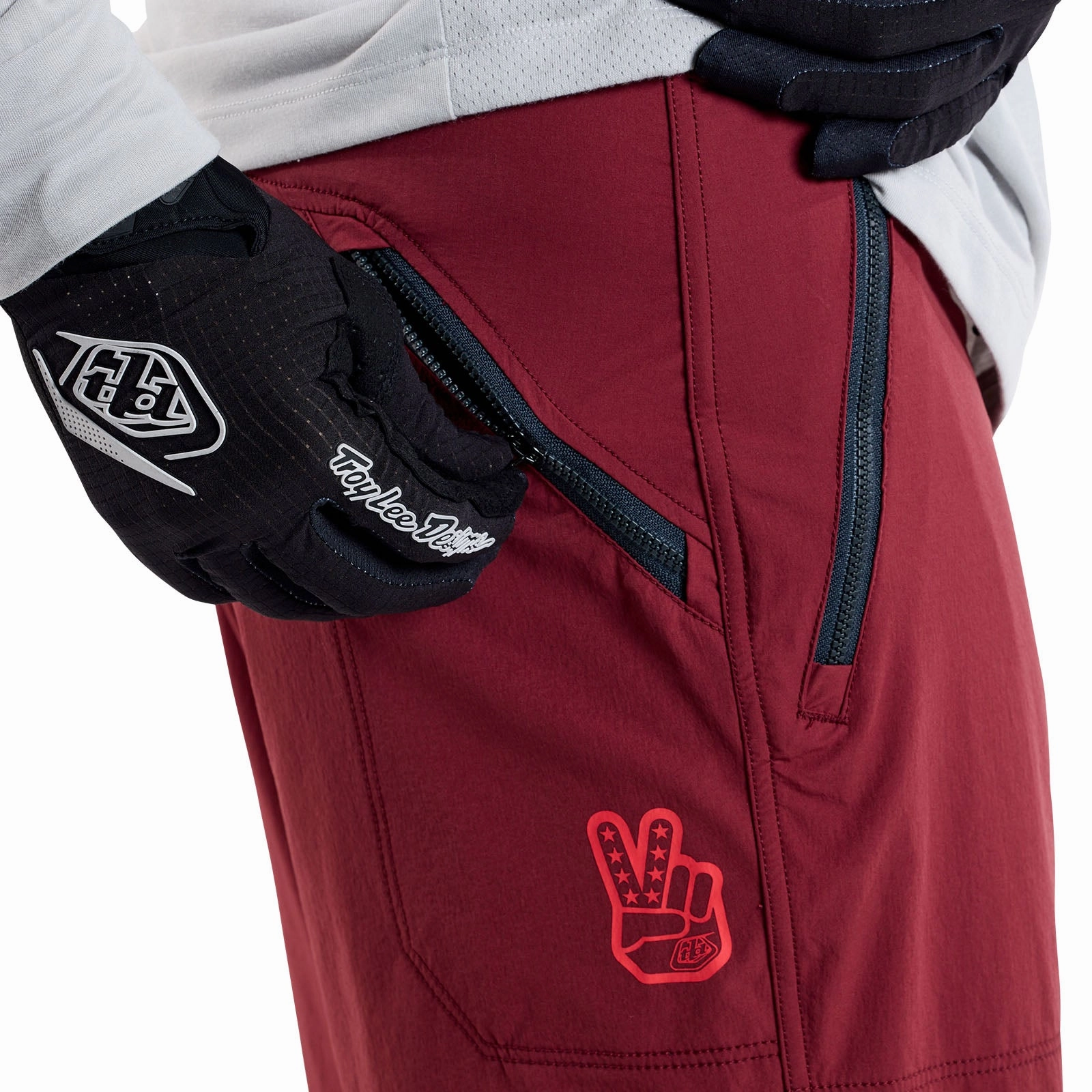 Skyline Trail Short W/Liner Mono Oxblood