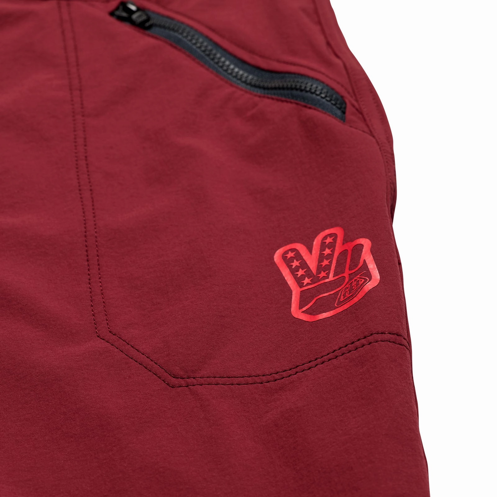 Skyline Trail Short W/Liner Mono Oxblood