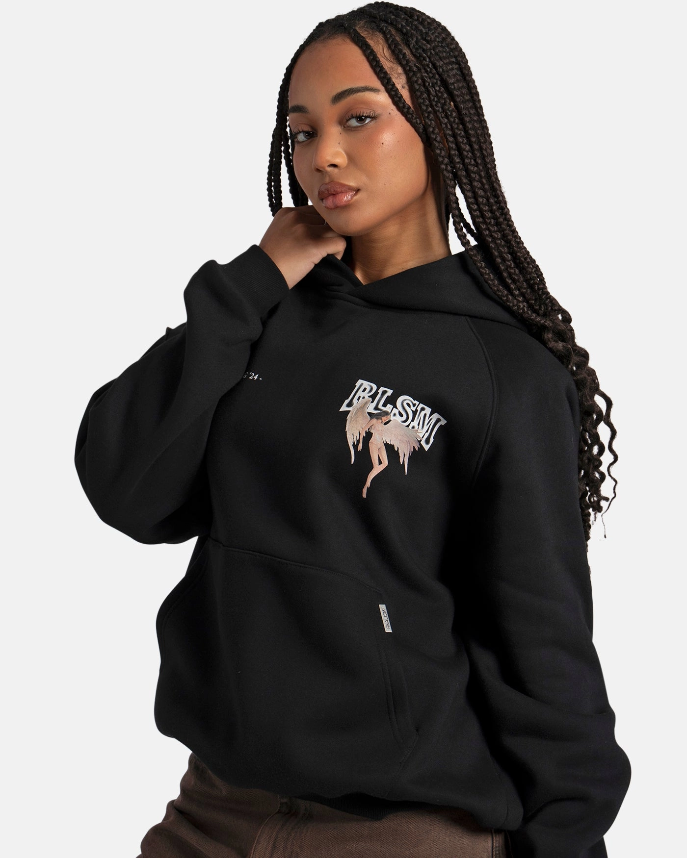 SSS REALISM GUARDIAN HOODIE BLACK