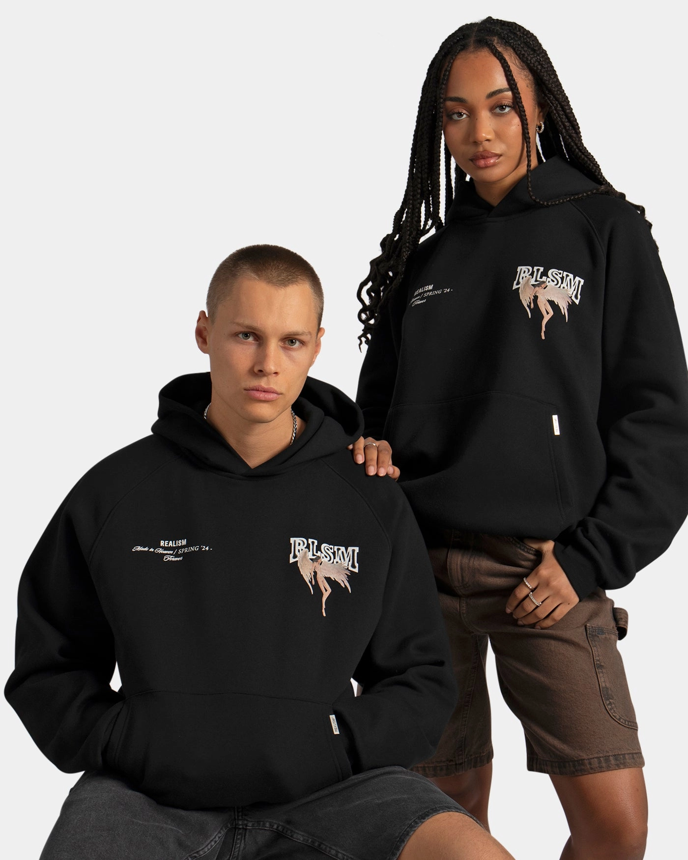 SSS REALISM GUARDIAN HOODIE BLACK