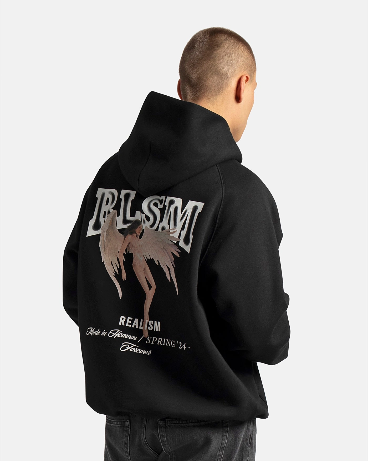 SSS REALISM GUARDIAN HOODIE BLACK