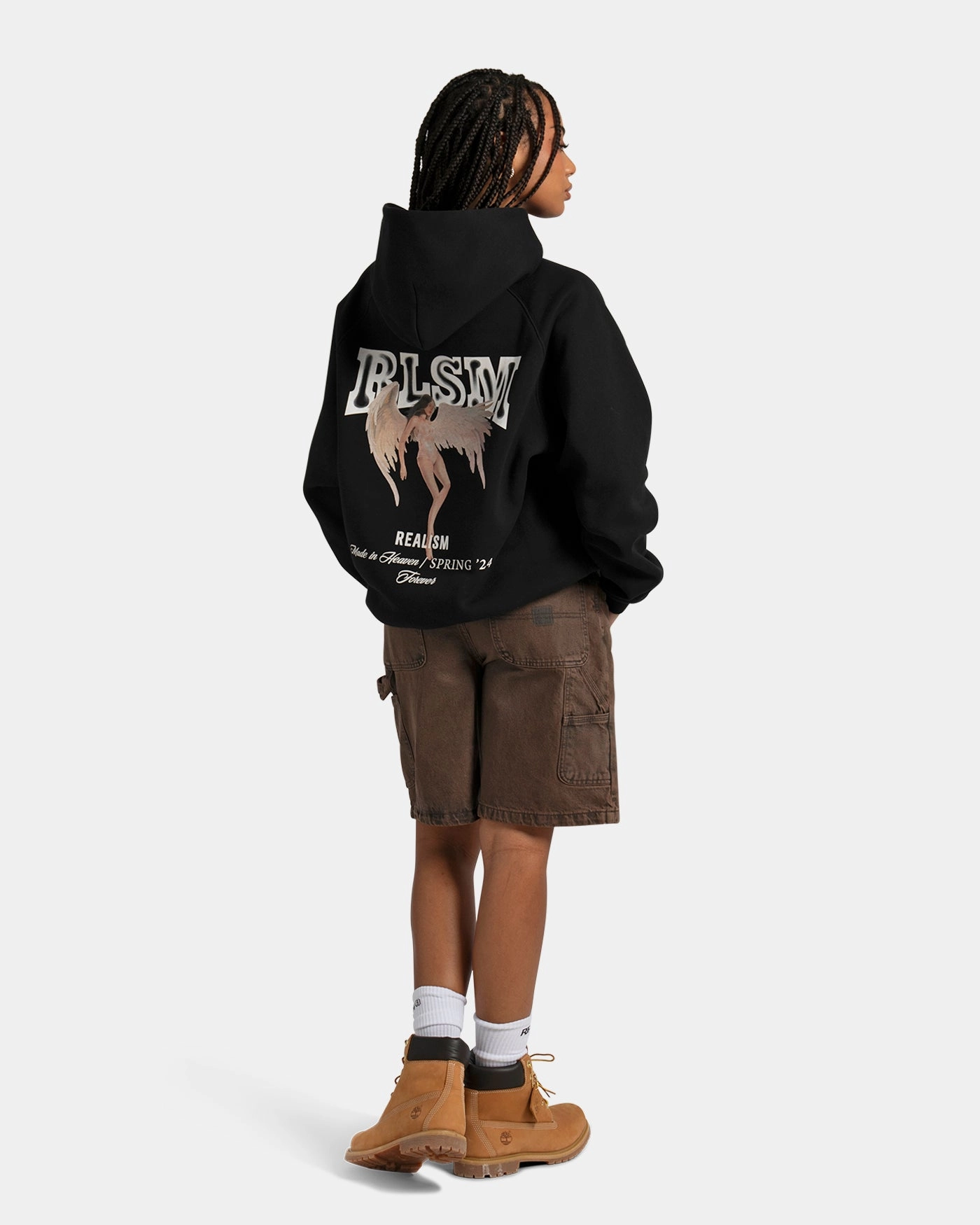 SSS REALISM GUARDIAN HOODIE BLACK