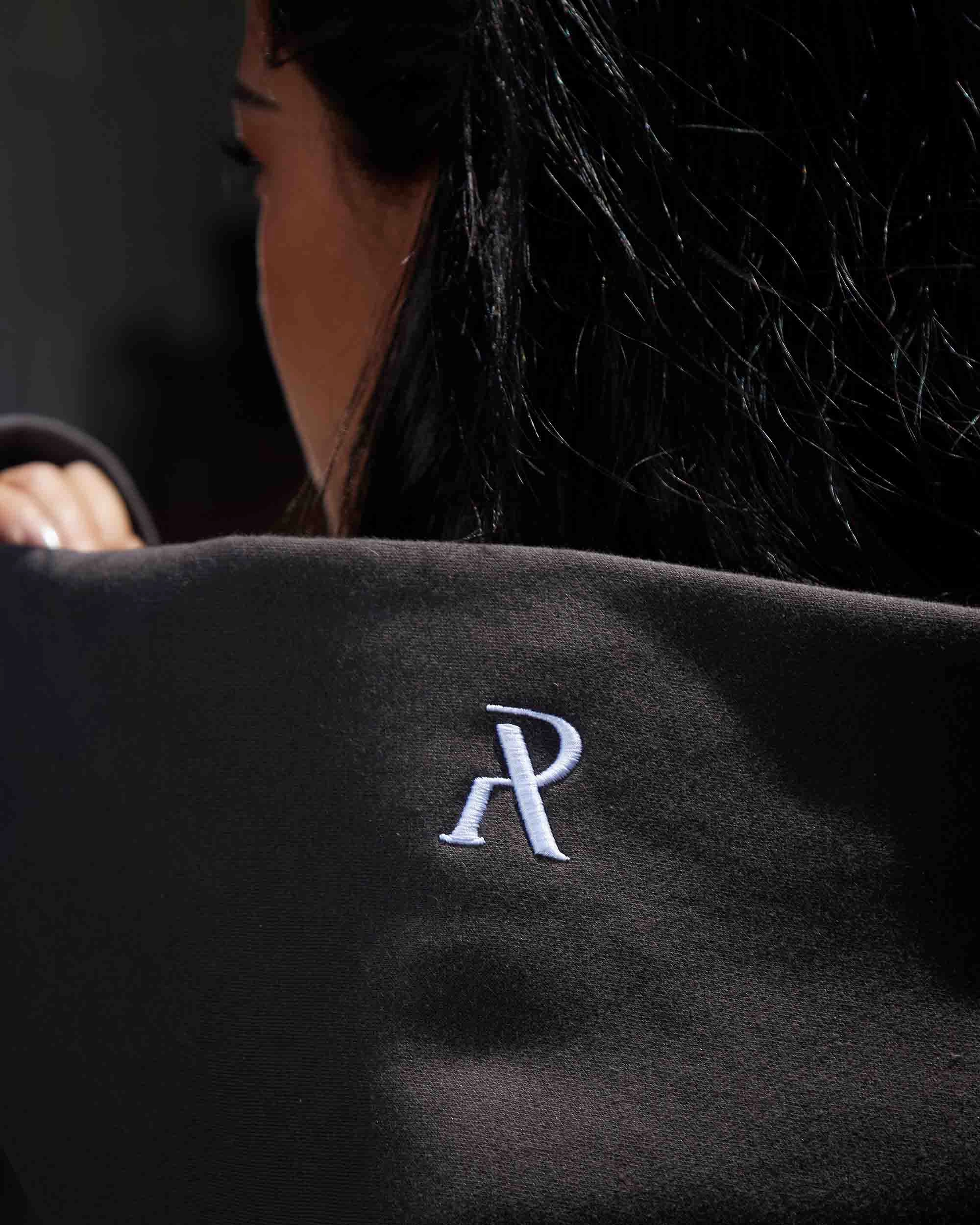 SSS REALISM HALO ZIP HOODIE BLACK