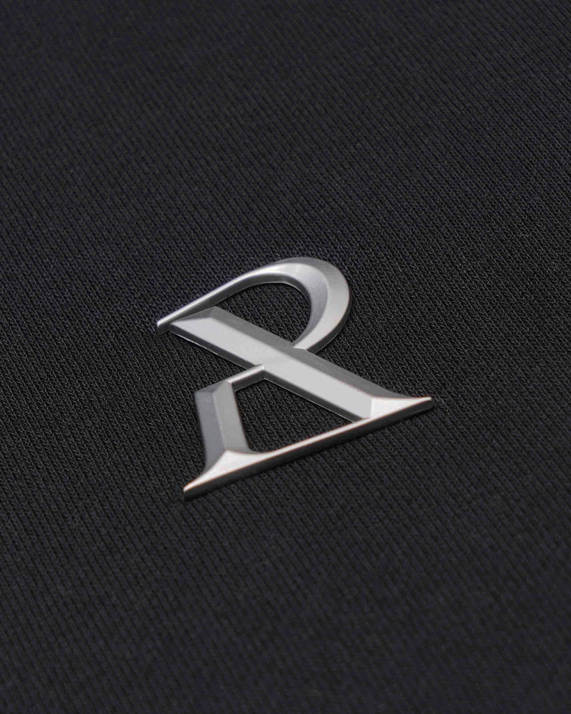 SSS REALISM HALO ZIP HOODIE BLACK