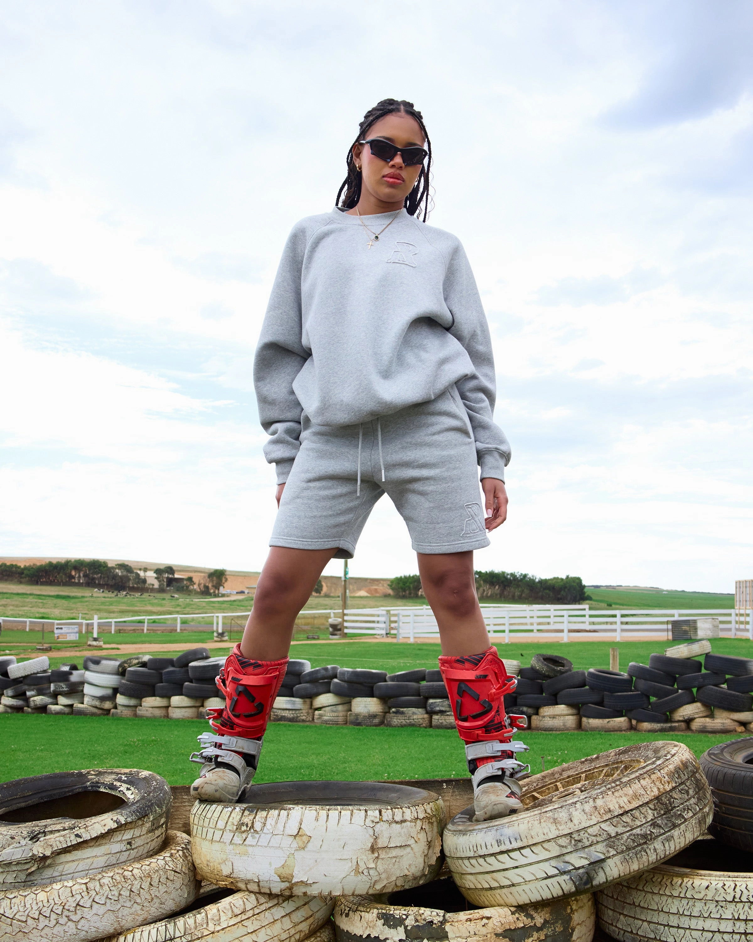SSS REALISM LEGACY SHORTS GREY MARLE