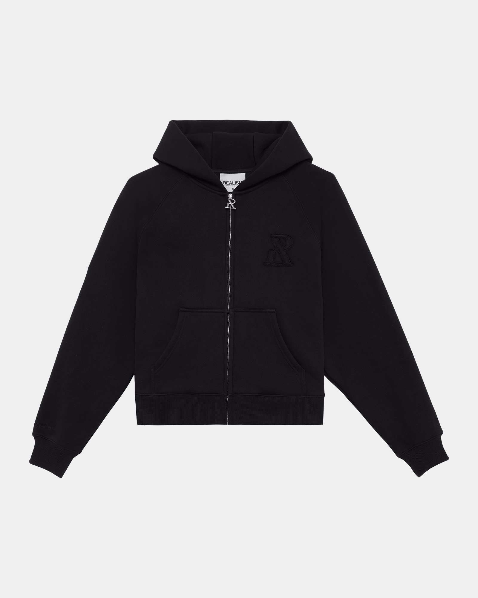 SSS REALISM LEGACY ZIP HOODIE BLACK