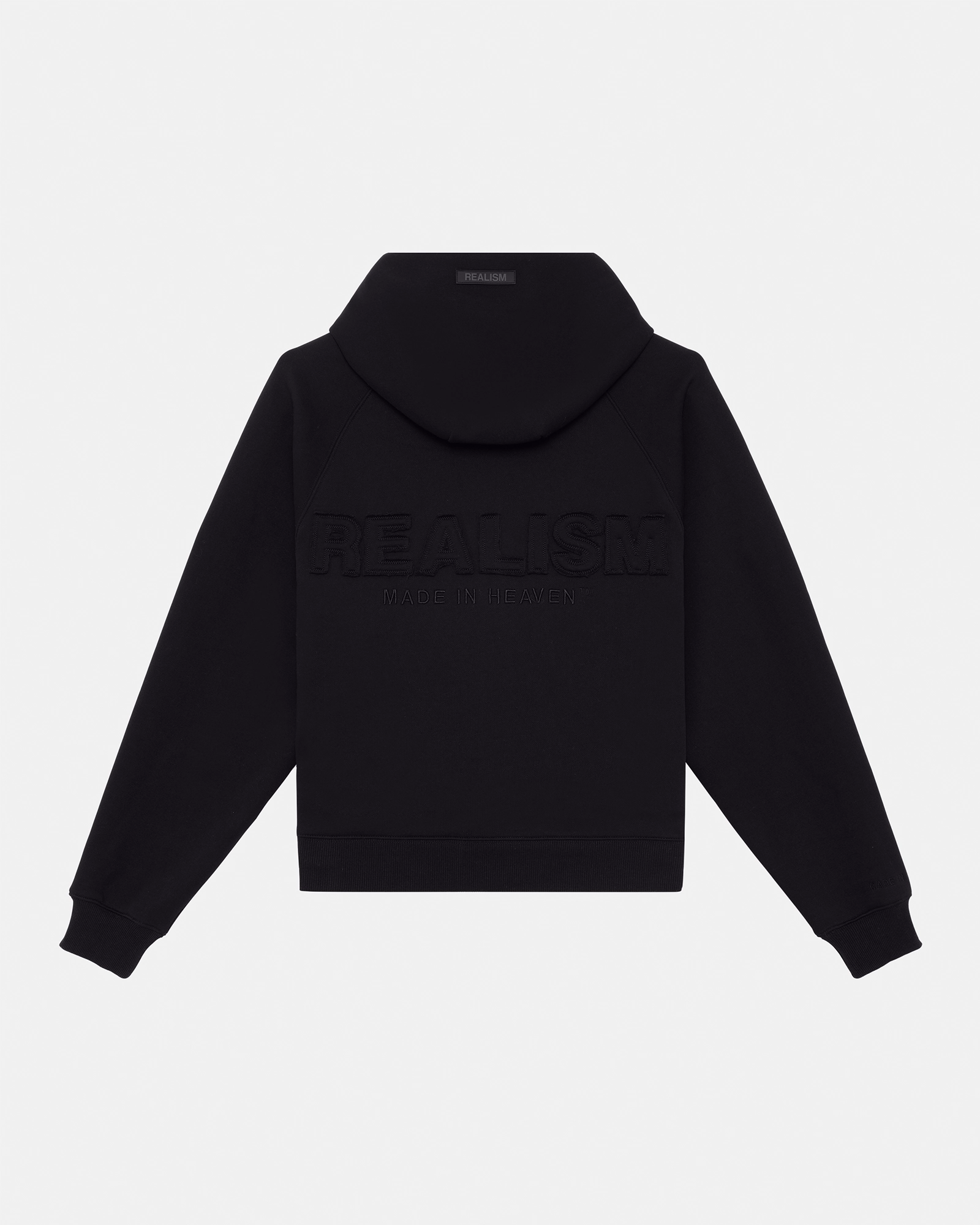SSS REALISM LEGACY ZIP HOODIE BLACK