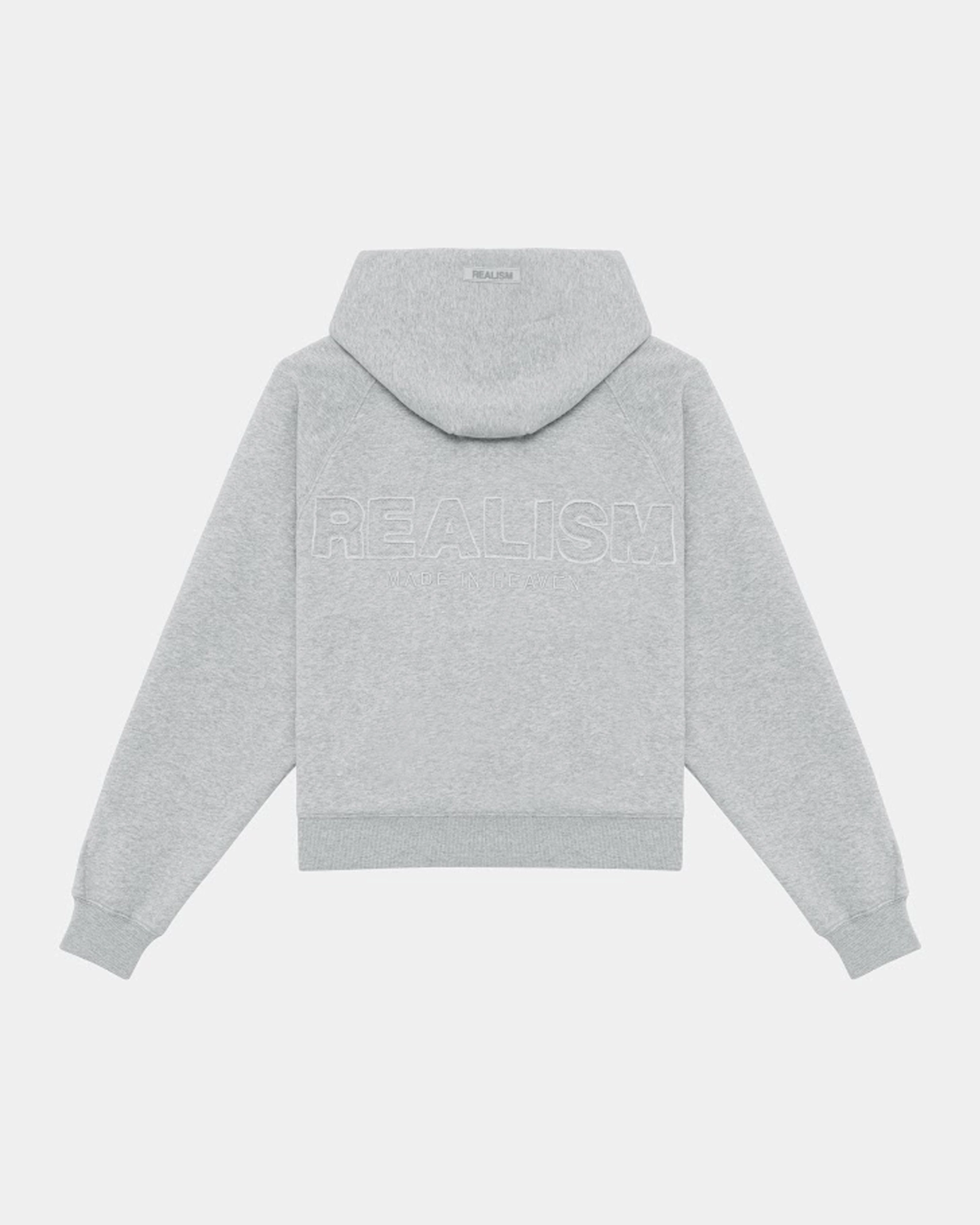 SSS REALISM LEGACY ZIP HOODIE GREY MARLE