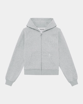 SSS REALISM LEGACY ZIP HOODIE GREY MARLE