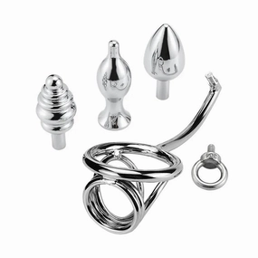 Stainless Steel Combination Male Anal Hook