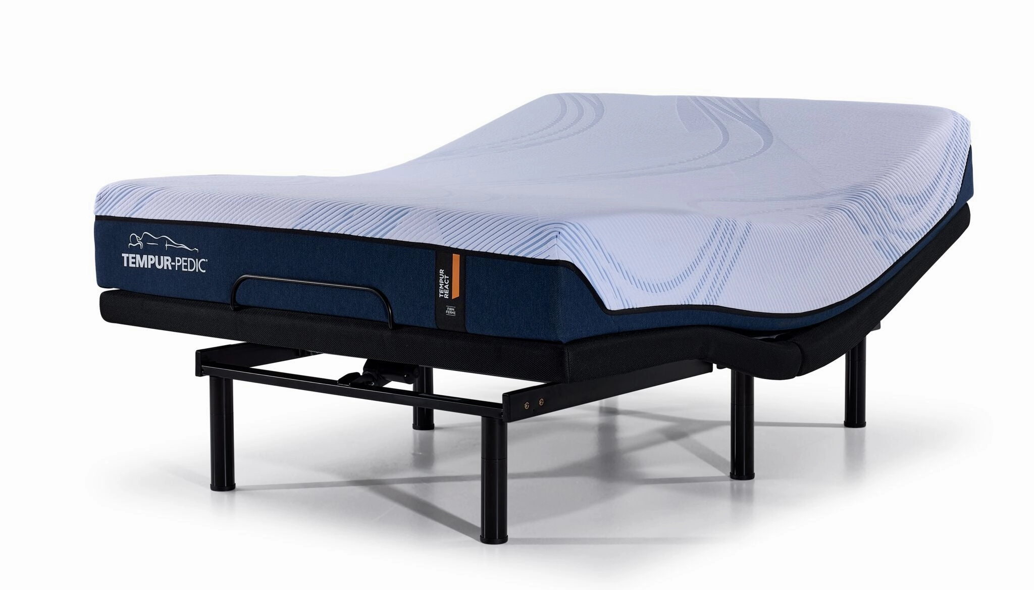 Tempur-Pedic React 2.0 Firm 11" Twin XL Mattress and L2 Motion Pro Adjustable Base
