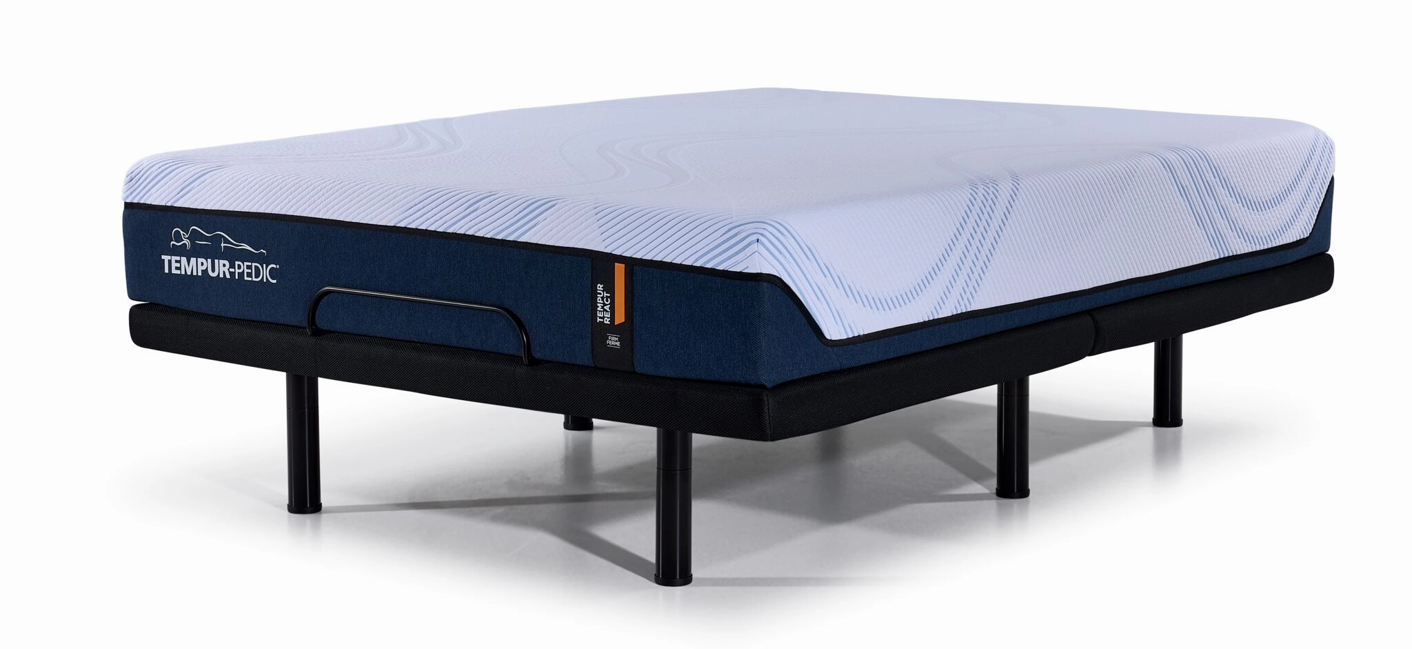 Tempur-Pedic React 2.0 Firm 11" Twin XL Mattress and L2 Motion Pro Adjustable Base