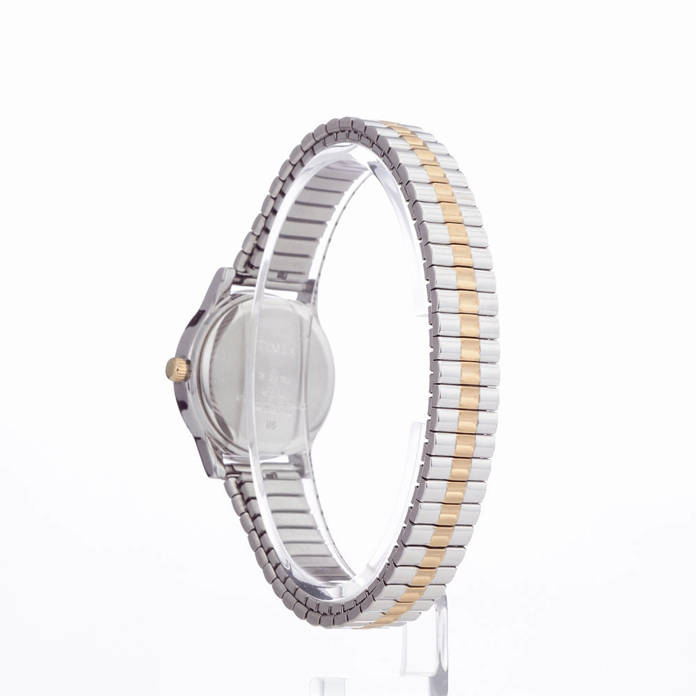 Timex Women's Essex Avenue Watch, Two-Tone Stainless Steel Expansion Band
