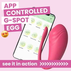 Vibrating G-Spot Egg Massager with App