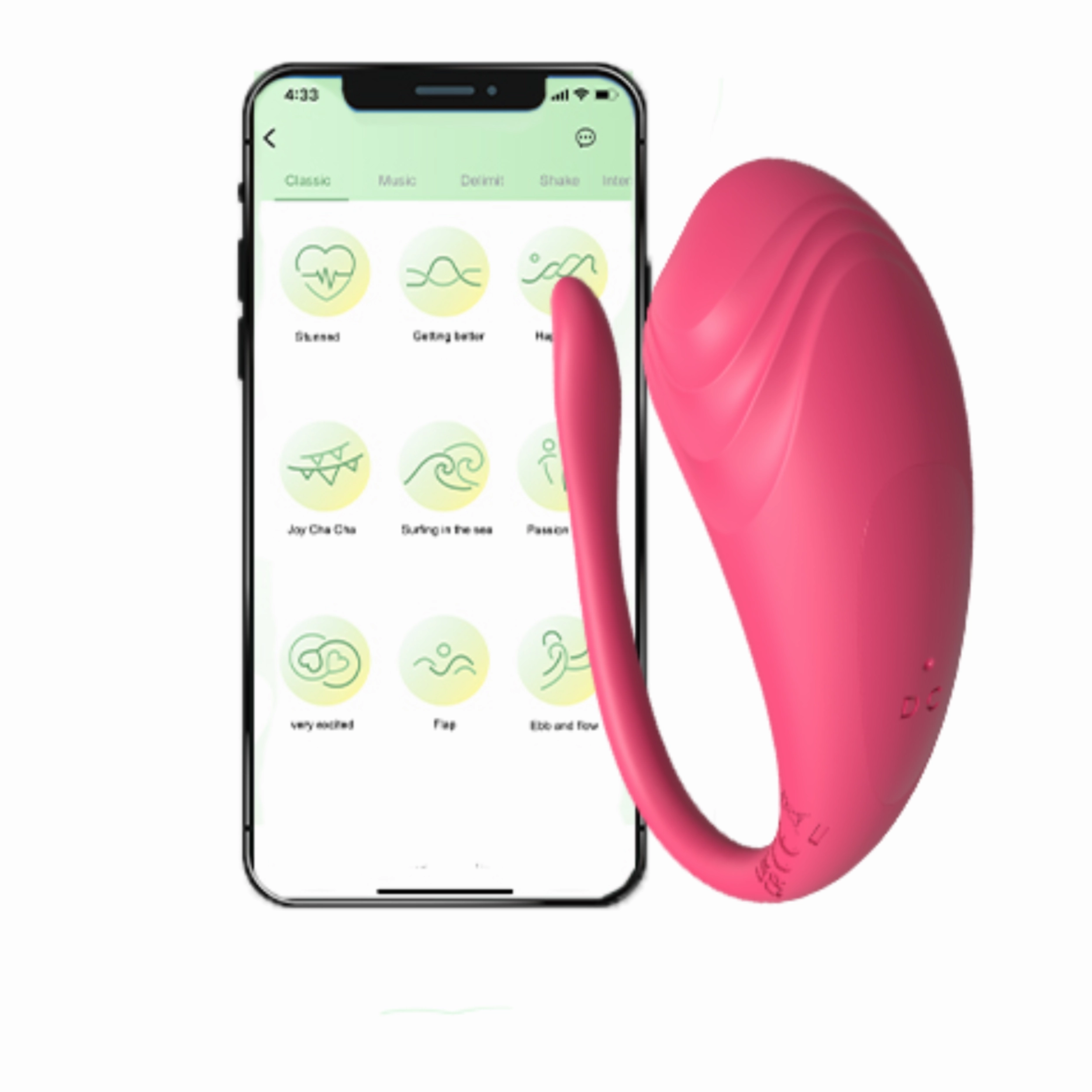 Vibrating G-Spot Egg Massager with App