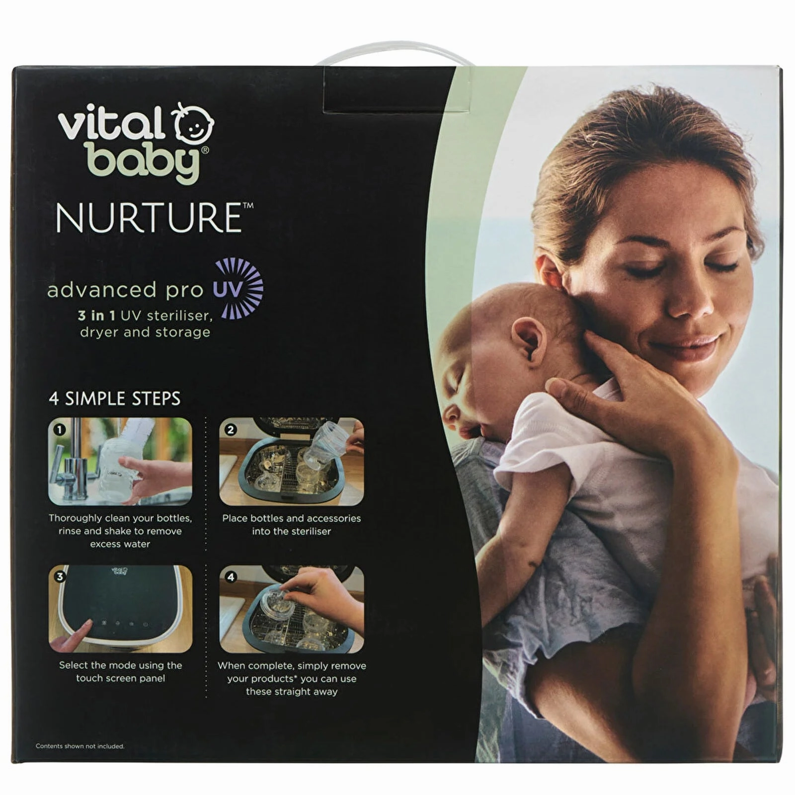 Vital Baby Nurture Advanced Pro UV Steriliser & Dryer - White