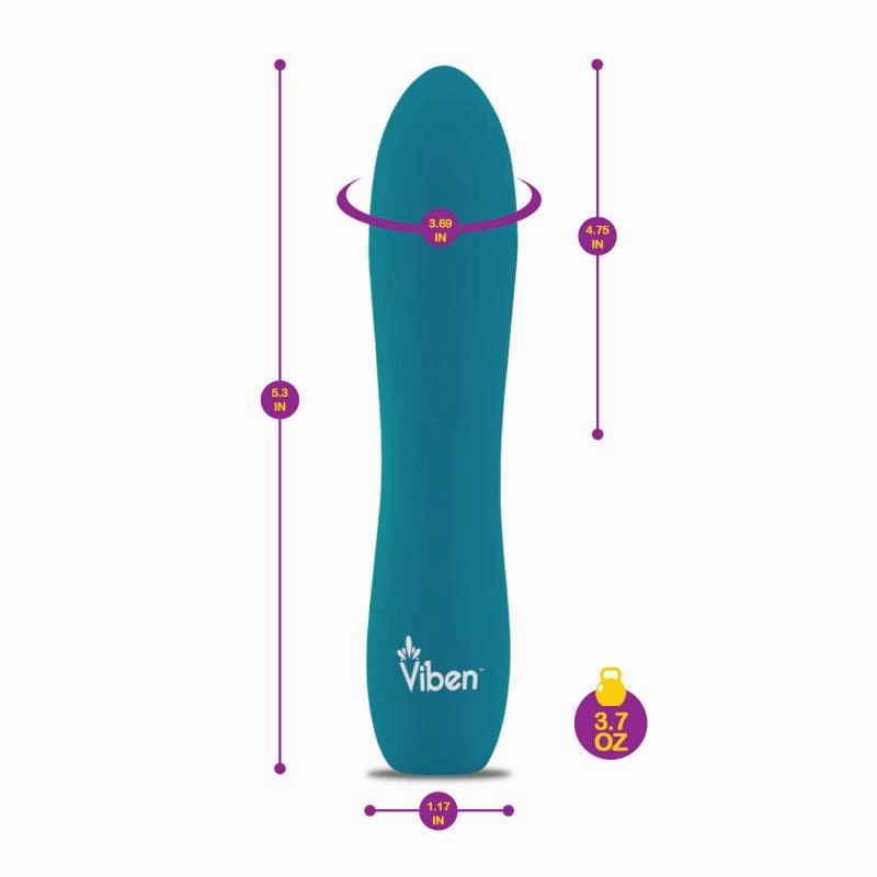 Vivacious - Intense 10-Fuction Bullet - Ocean