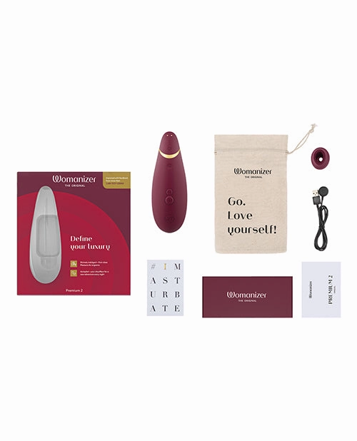 Womanizer Premium 2 Bordeaux