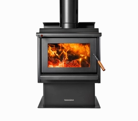 Woodsman Coleridge Pedestal Wood Fire